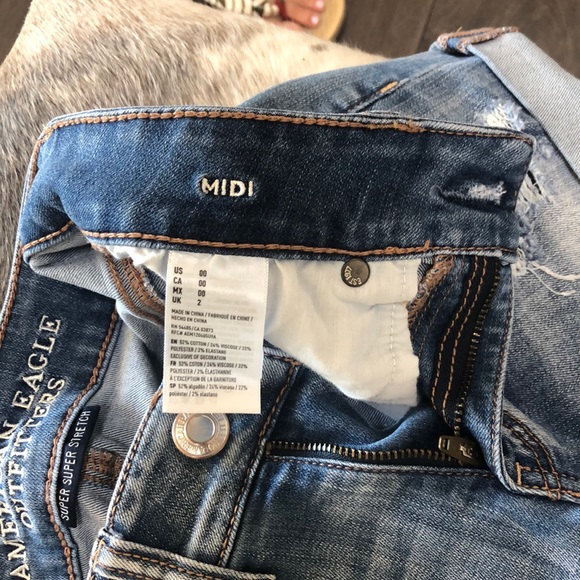 Midi jean shorts double zero - Picture 2 of 3